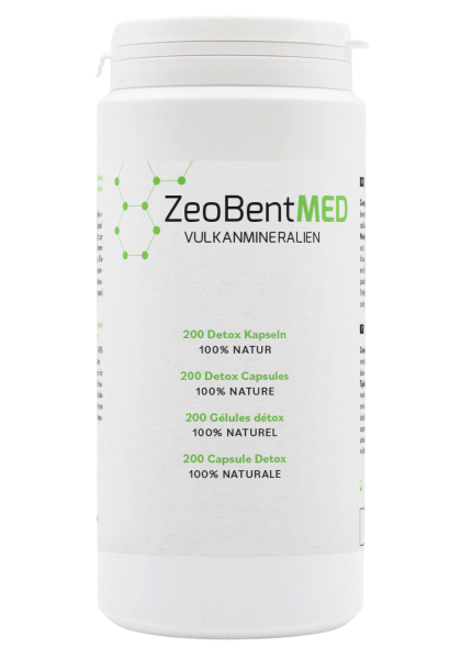 Capsules de désintoxication ZeobentMED