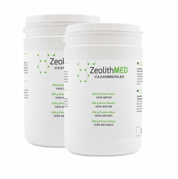 ZeolithMED Detox-Pulver 2 x 650g