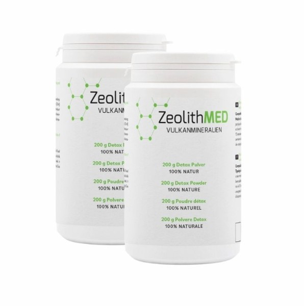 ZeolithMED Detox-Pulver 2 x 200g