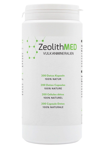 ZeolithMED Detox-Kapseln 200 Stück