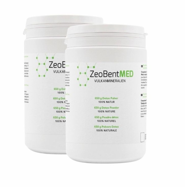 ZeoBentMED Detox-Pulver 2 x 650g