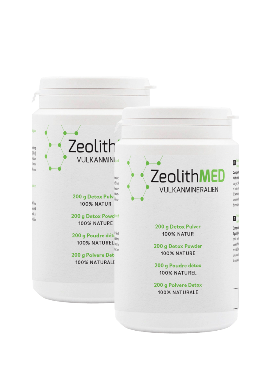 ZeolithMED Detox-Pulver 2 x 200g