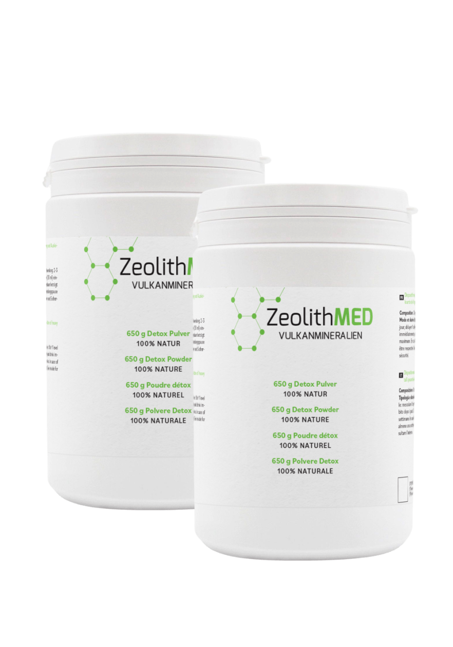 ZeolithMED Detox-Pulver 2 x 650 g