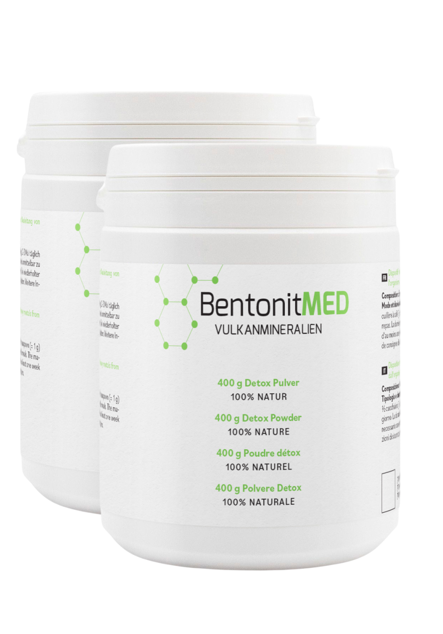 BentonitMED Detox-Pulver 2 x 400g