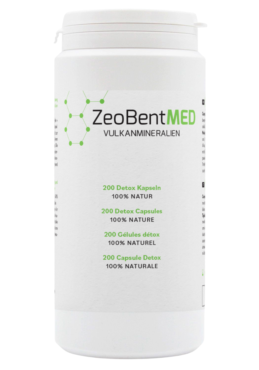 ZeobentMED Detox-Kapseln 200 Stück