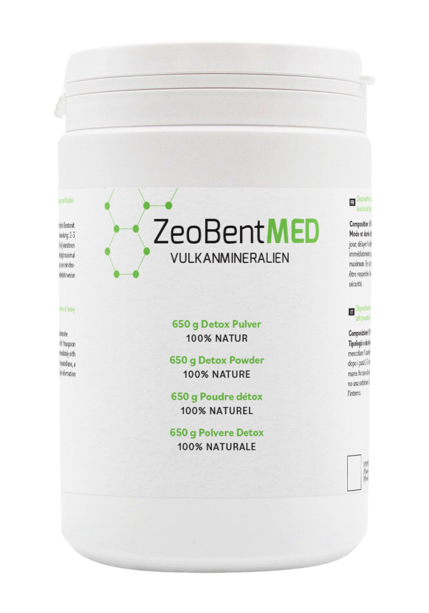 ZeoBentMED Detox-Pulver 650g