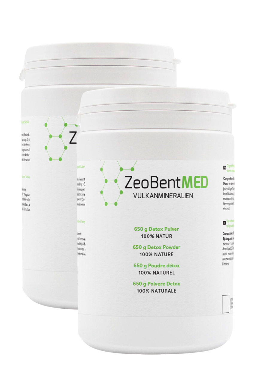 ZeoBentMED Detox-Pulver 2 x 650g