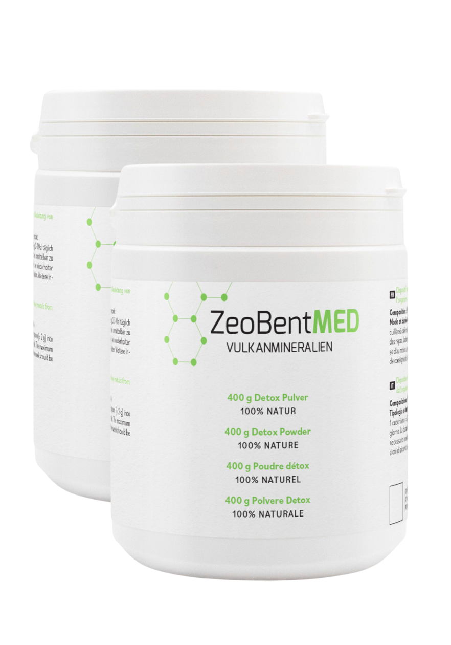 ZeoBentMED Detox-Pulver 2 x 400g