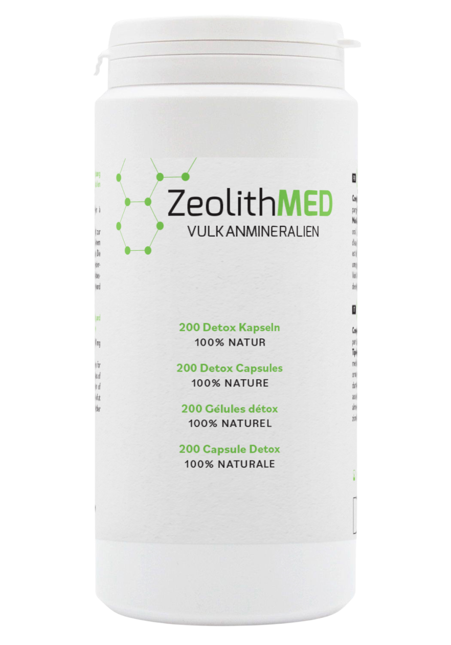 ZeolithMED Detox-Kapseln 200 Stück