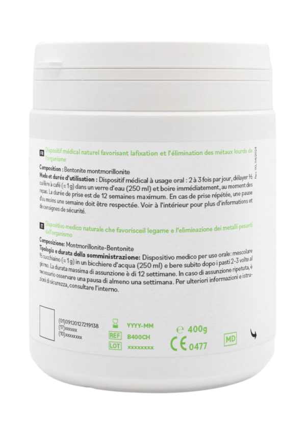 BentonitMED Detox-Pulver 400g - Image 2