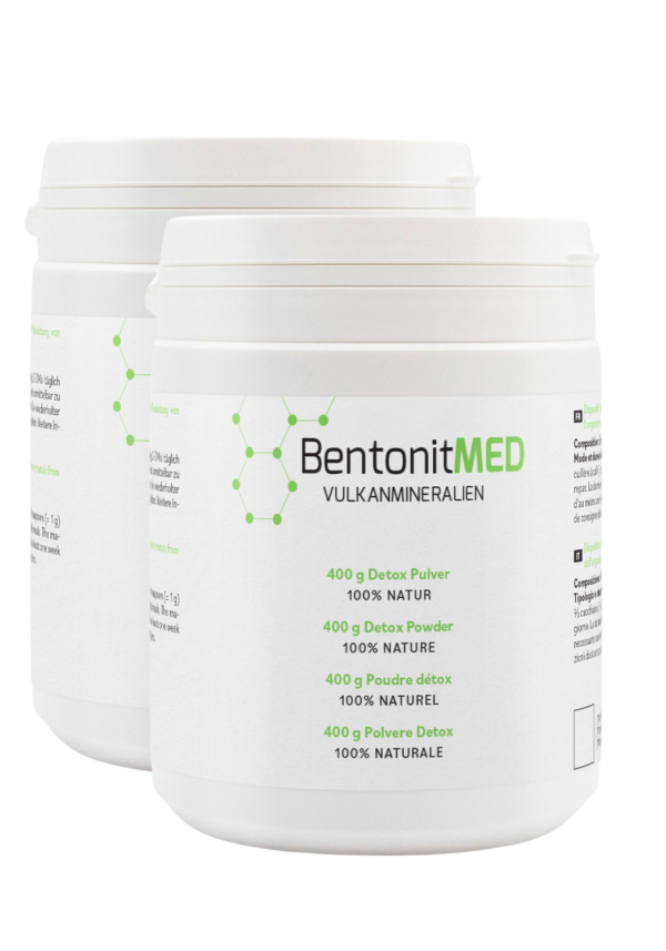 BentonitMED Detox-Pulver 2 x 400g