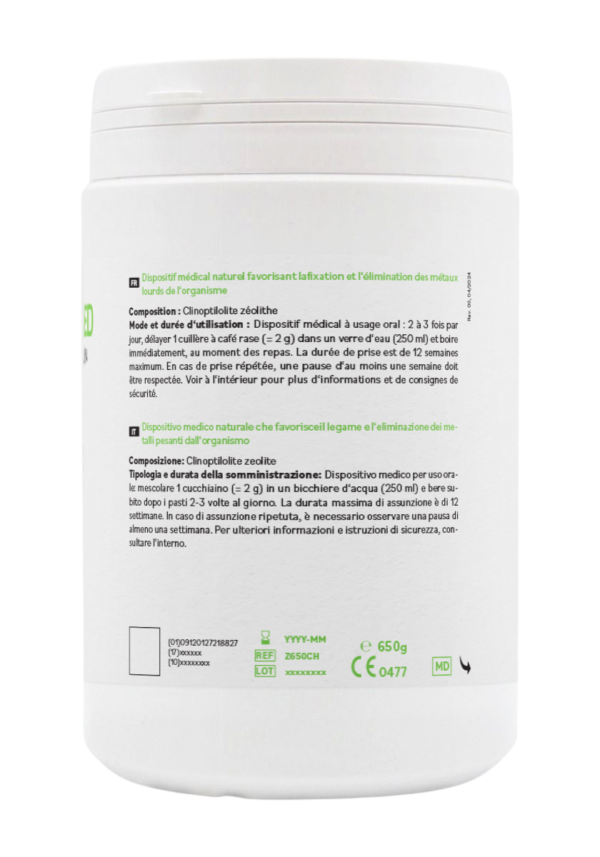 ZeolithMED Detox-Pulver 650g - Image 2