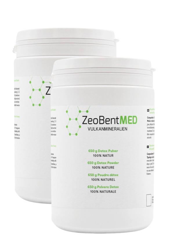 ZeoBentMED Detox-Pulver 2 x 650g