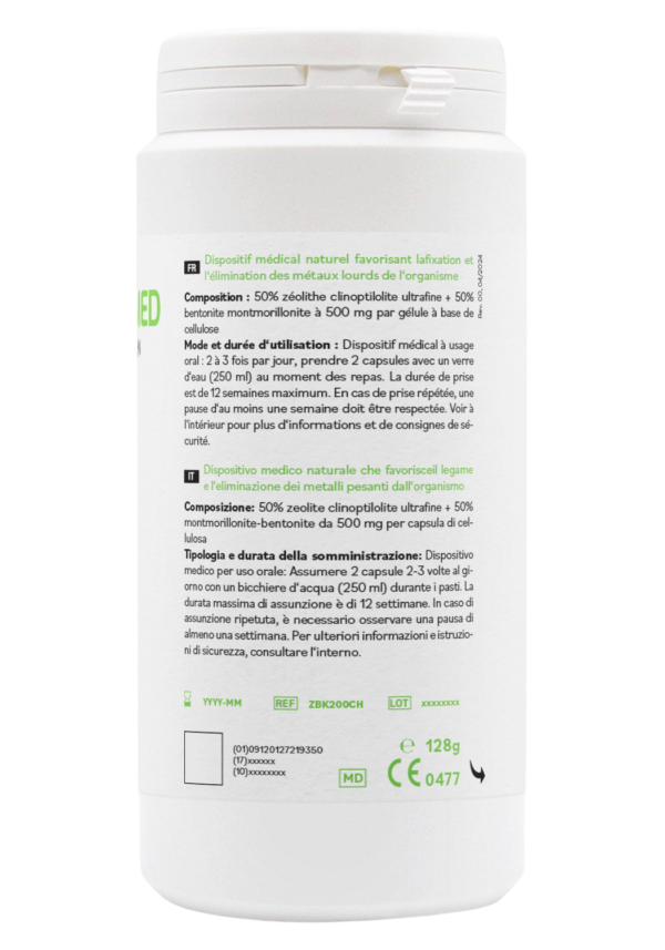 ZeobentMED Detox-Kapseln 200 Stück - Image 2