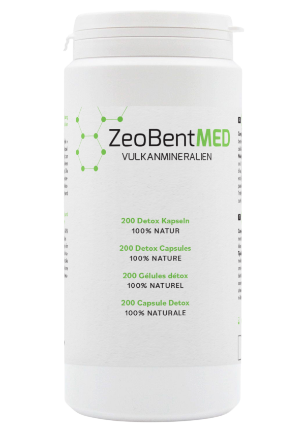 ZeobentMED Detox-Kapseln 200 Stück