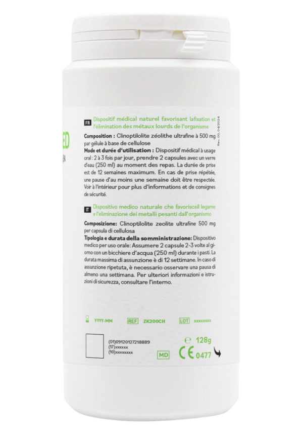 ZeolithMED Detox-Kapseln 200 Stück - Image 3