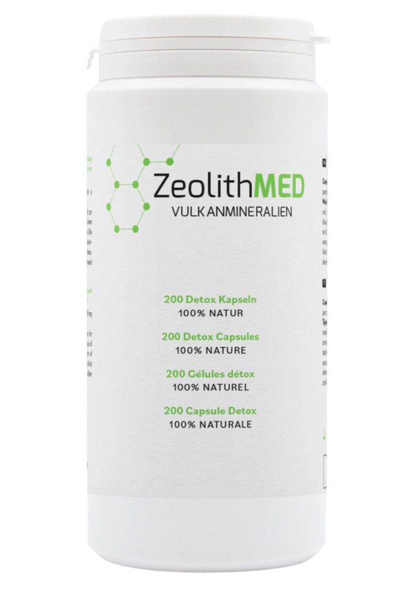 ZeolithMED Detox-Kapseln 200 Stück