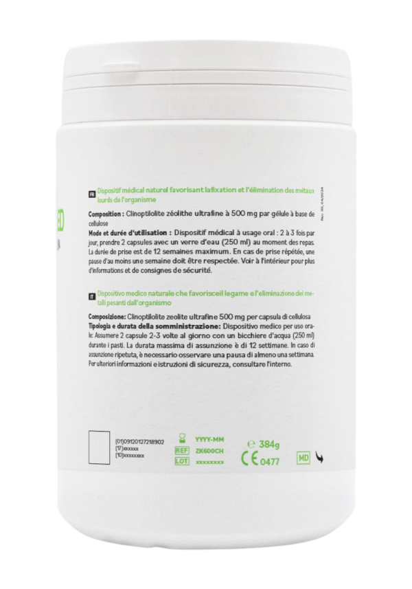 ZeolithMED Detox-Kapseln 600 Stück - Image 2