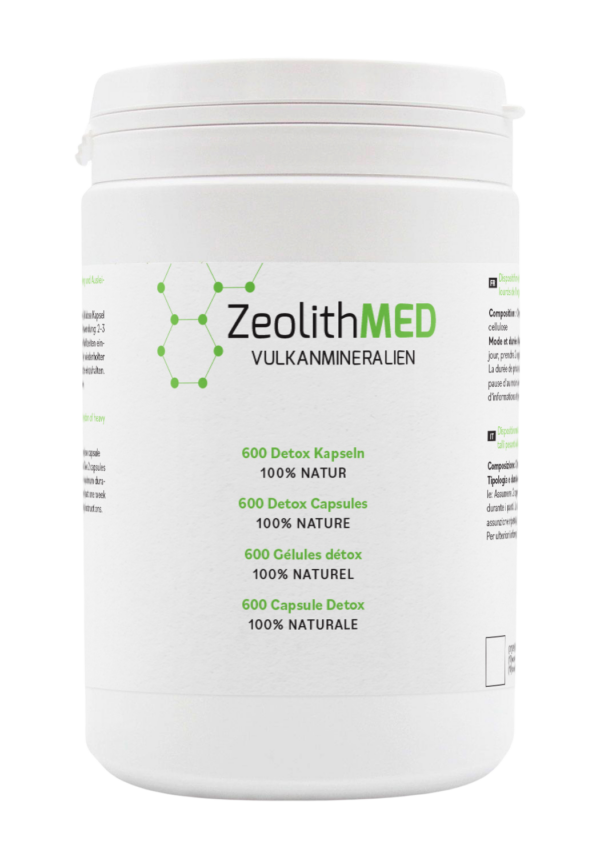 ZeolithMED Detox-Kapseln 600 Stück