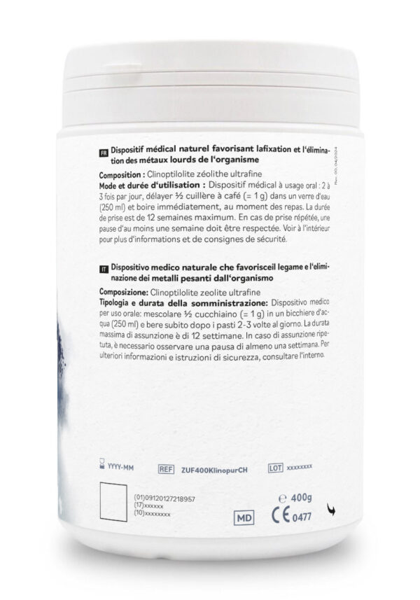 Klinopur Zeolith, 400g - Image 3