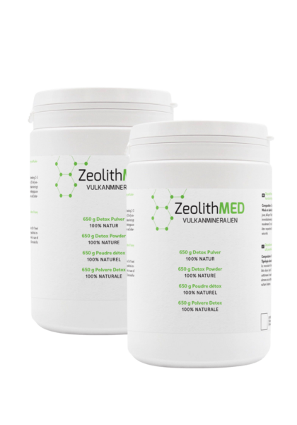 ZeolithMED Detox-Pulver 2 x 650 g
